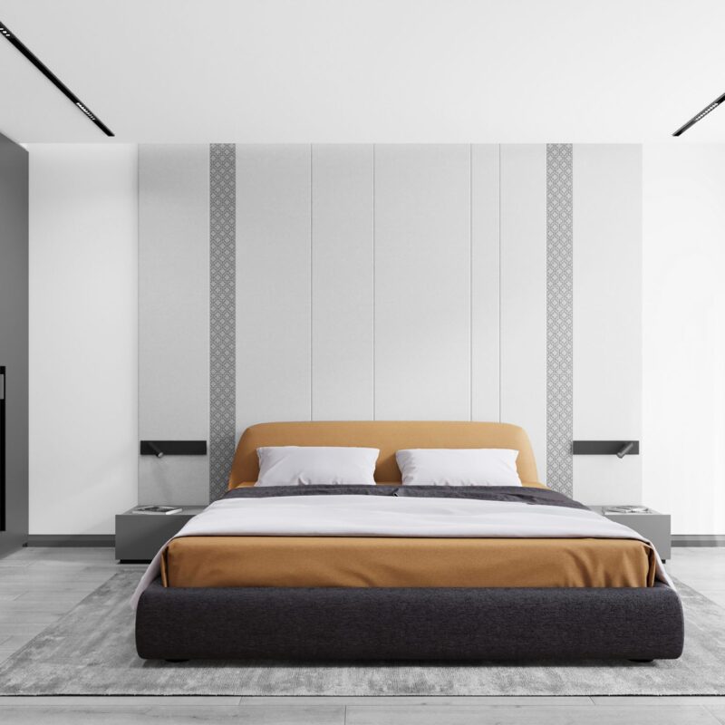 Diamante Upholstered Bedroom Set