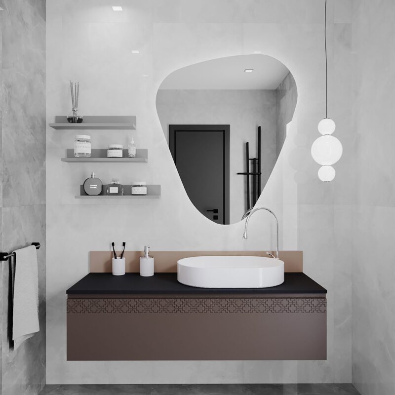 Diamante built-in sink unit