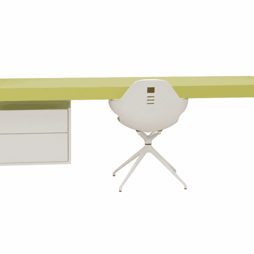 Sezzon children’s cantilever desk against a white background