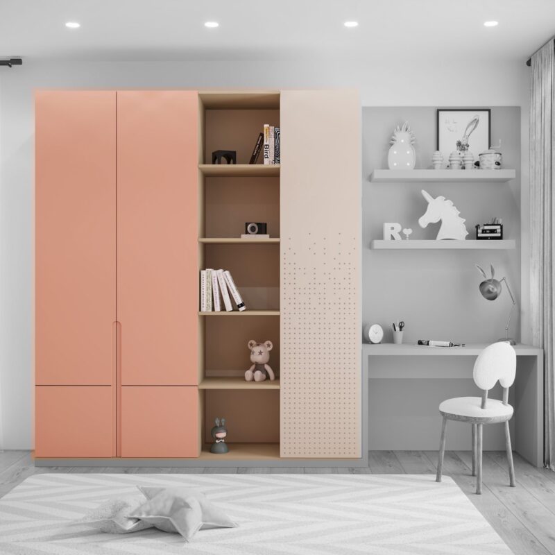 Orbita wardrobe for a girl’s bedroom
