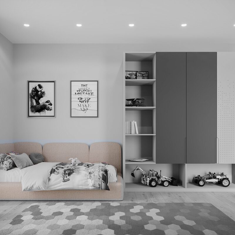 Orbita children’s bed for a boy