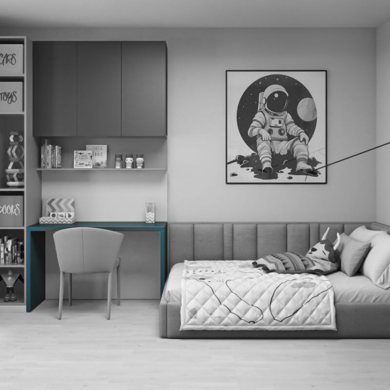 Ornamentica boys’ bedroom desk