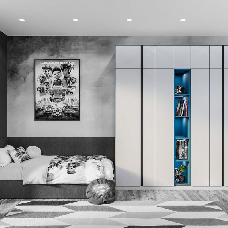 Structura children’s bedroom wardrobe for a boy