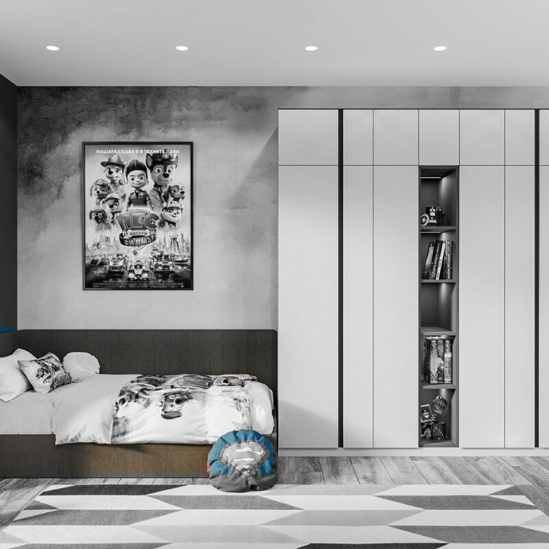 Structura bed for a boy’s bedroom