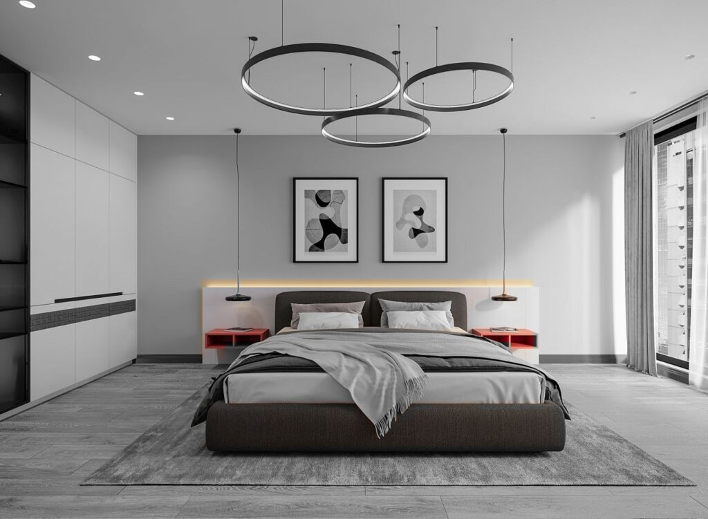 Structura Bedroom Set – Indigo colour option