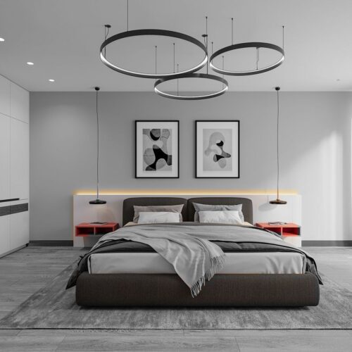 Structura Bedroom Set – Indigo colour option